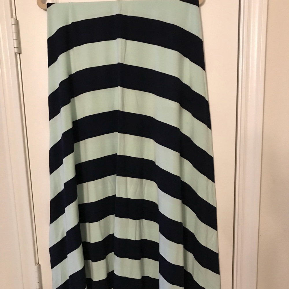 Striped Maxi Skirt